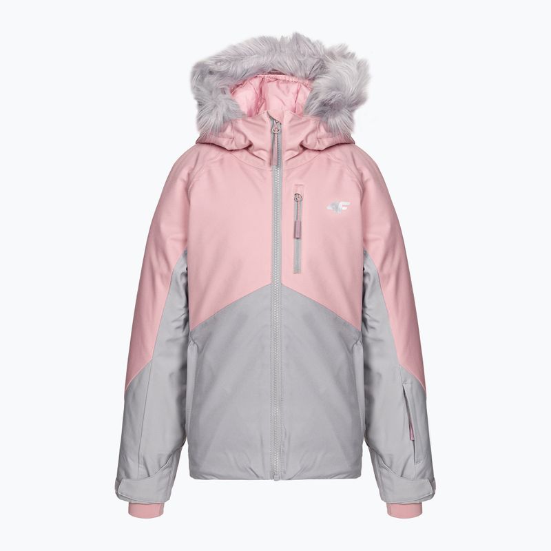 Куртка лижна дитяча 4F JKUDN003 cold light grey 3