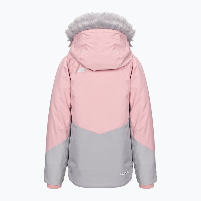 Куртка лижна дитяча 4F JKUDN003 cold light grey 4