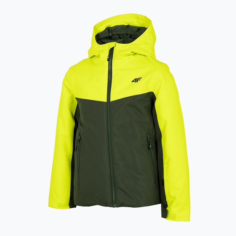 Куртка лижна дитяча 4F JKUMN001 khaki 3