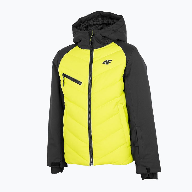 Куртка лижна дитяча 4F JKUMN003 lemon 3