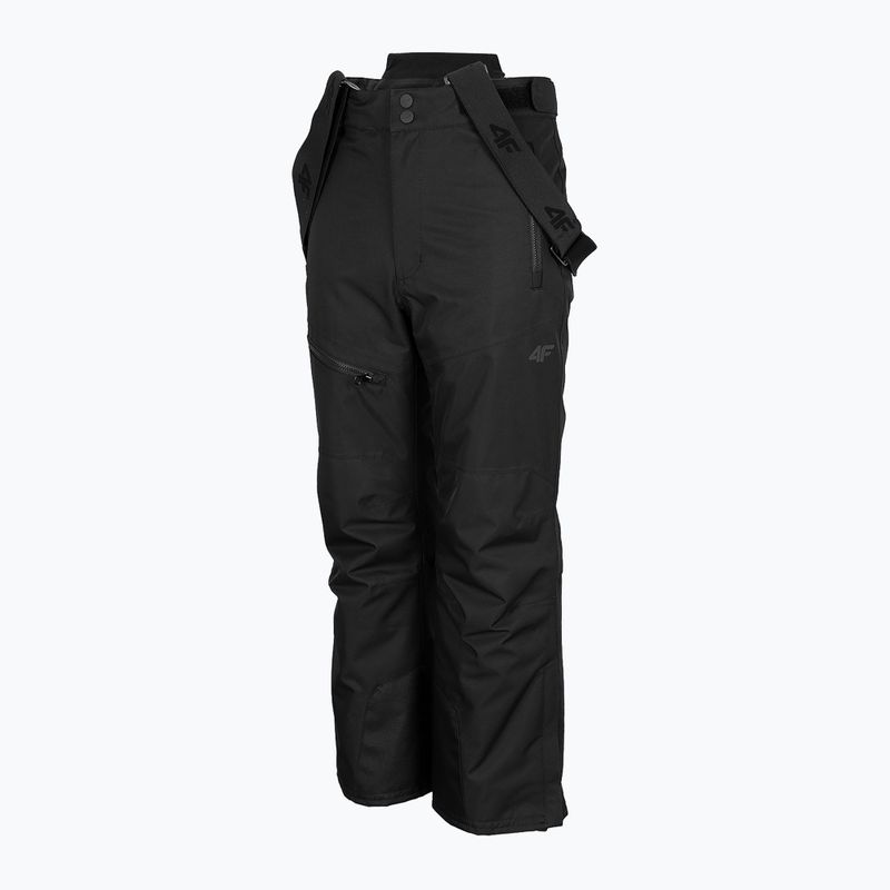 Штани лижні дитячі 4F JSPMN002 deep black 7