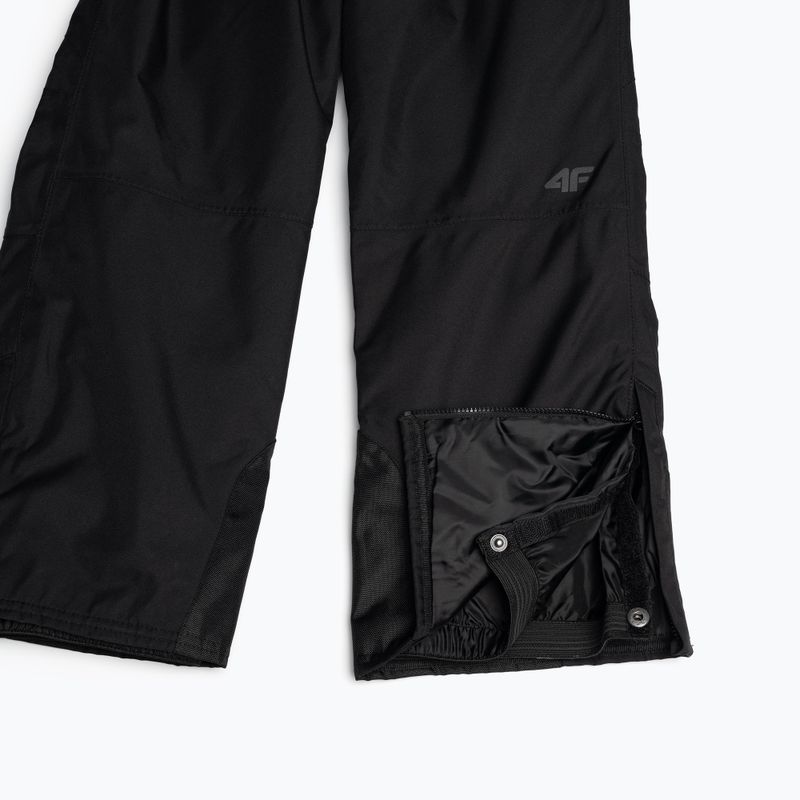 Штани лижні дитячі 4F JSPMN002 deep black 6