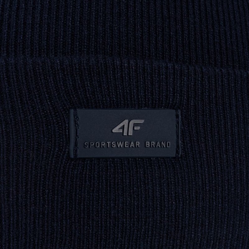 Шапка зимова чоловіча 4F CAM004 navy 4