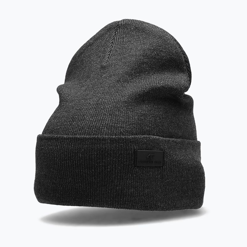 Шапка зимова чоловіча 4F CAM004 dark grey melange 6