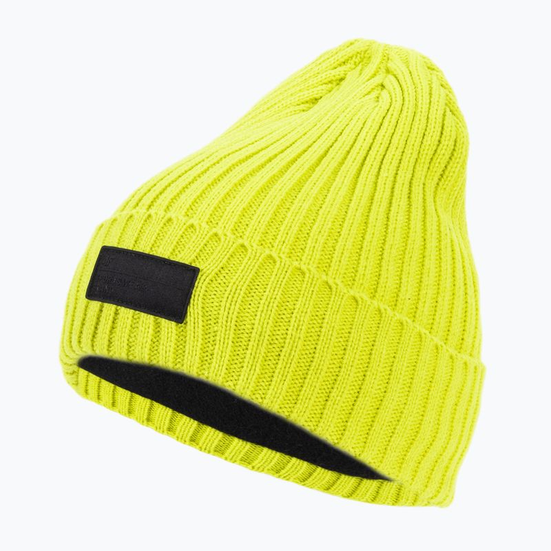 Шапка зимова чоловіча 4F CAM013 canary green neon 3
