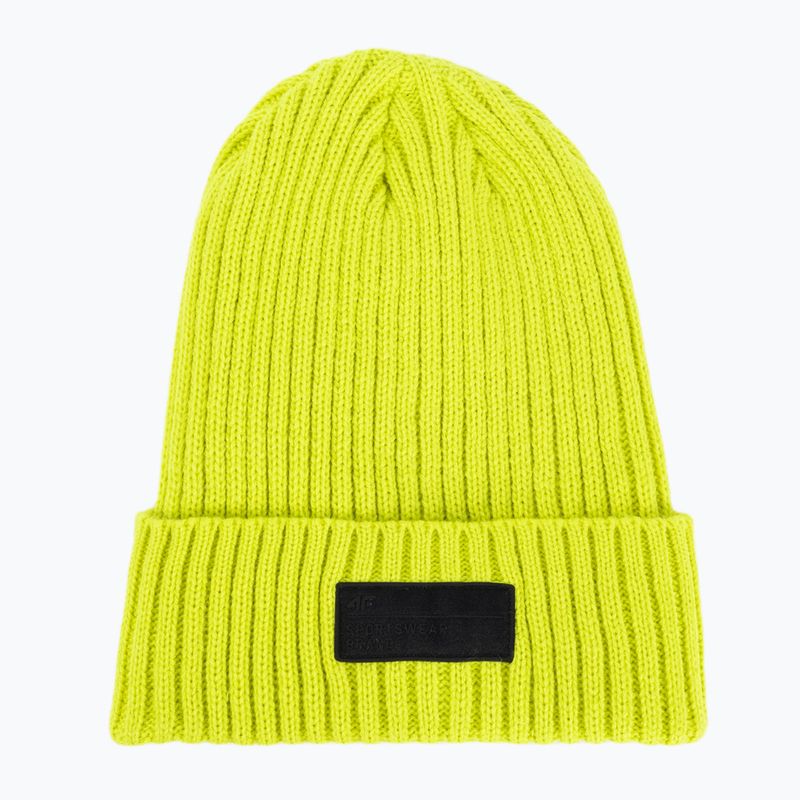 Шапка зимова чоловіча 4F CAM013 canary green neon 5