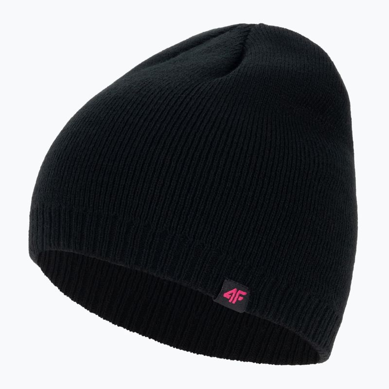 Шапка зимова жіноча 4F CAD001 deep black 3