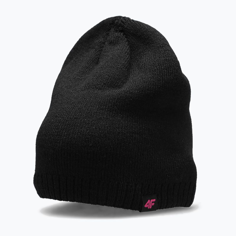 Шапка зимова жіноча 4F CAD001 deep black 6