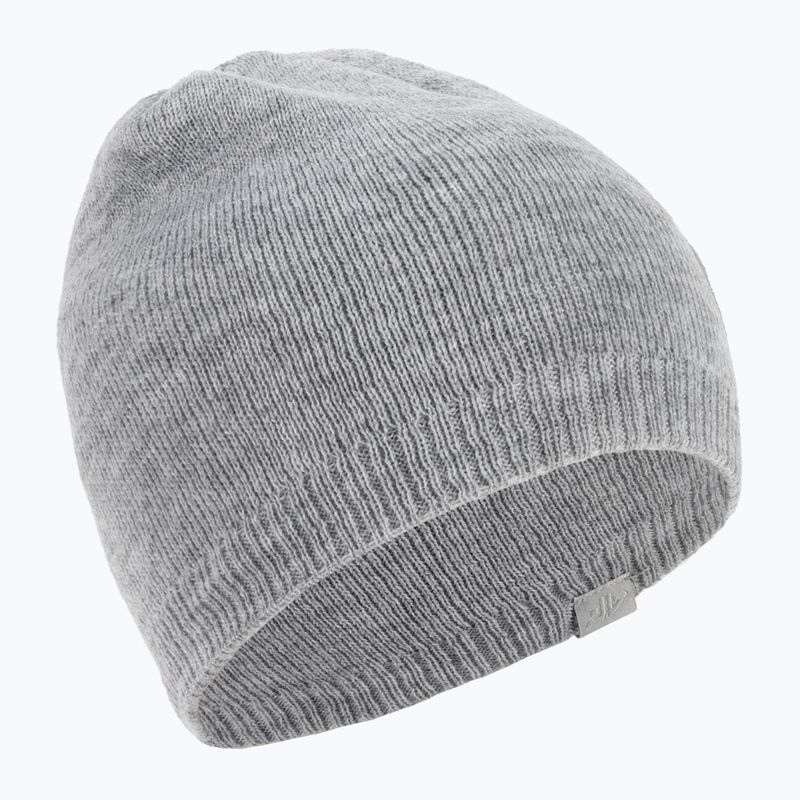 Шапка зимова жіноча 4F CAD001 cold light grey melange