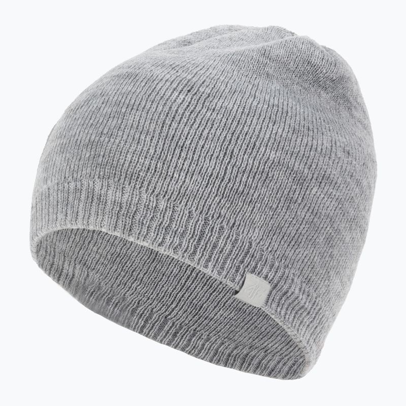 Шапка зимова жіноча 4F CAD001 cold light grey melange 3