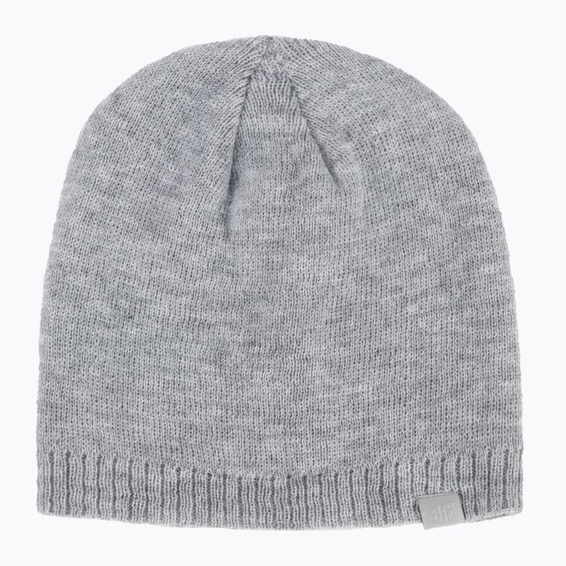 Шапка зимова жіноча 4F CAD001 cold light grey melange 5