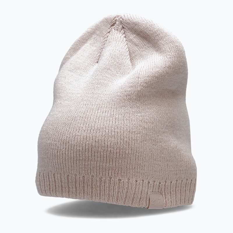 Шапка зимова жіноча 4F CAD001 light pink 6