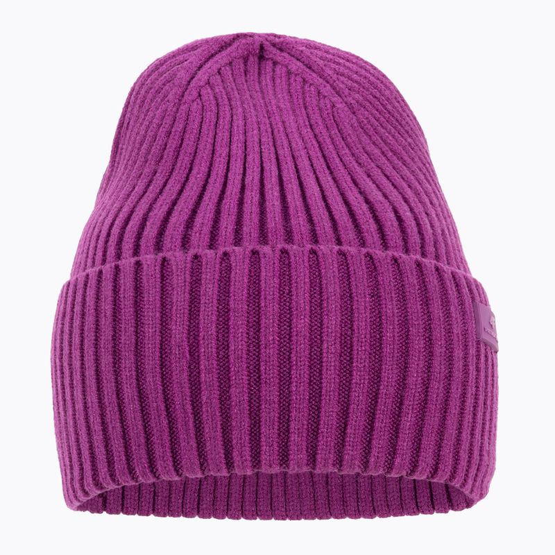 Шапка зимова жіноча 4F CAD004 dark pink 2