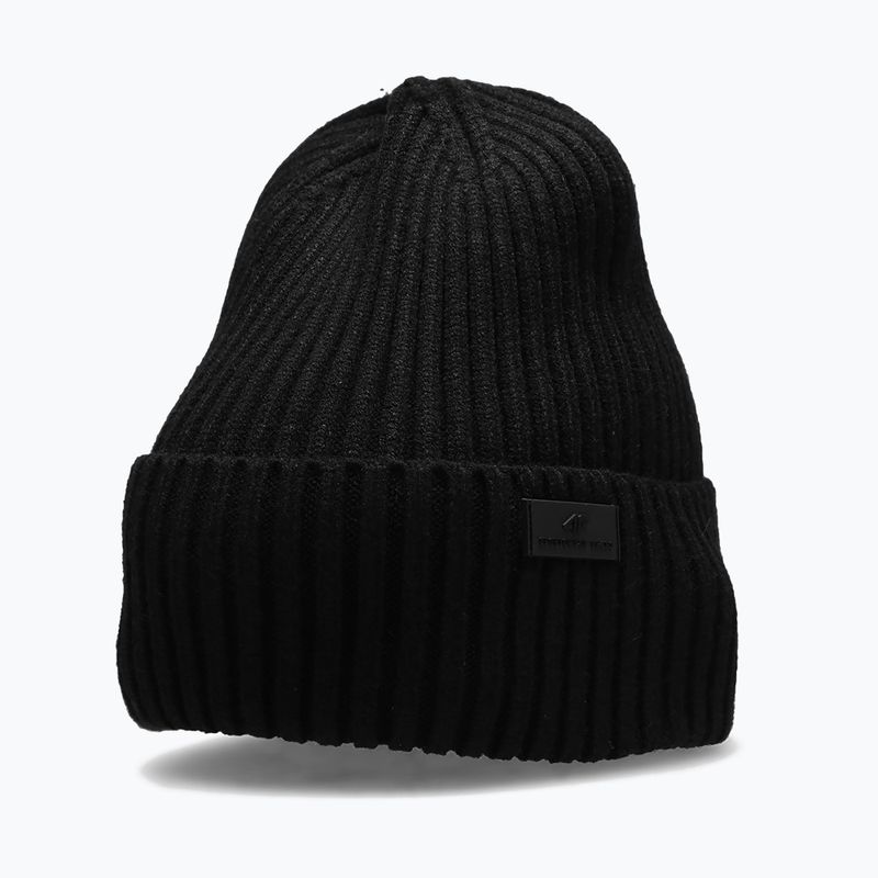 Шапка зимова жіноча 4F CAD004 deep black 6