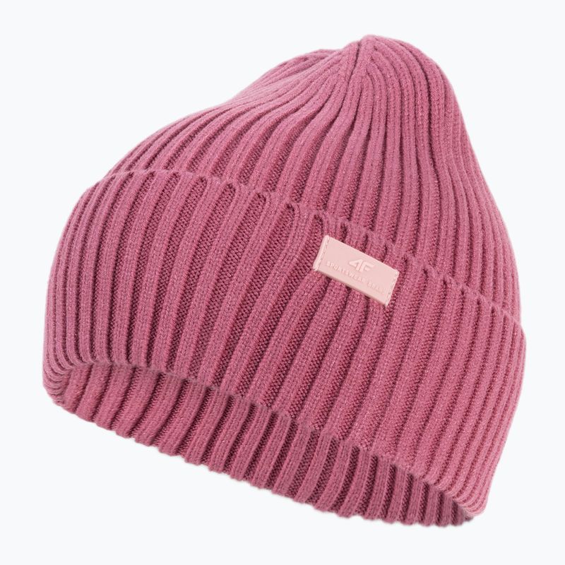 Шапка зимова жіноча 4F CAD004 pink 3