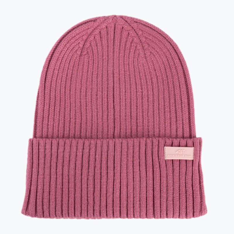 Шапка зимова жіноча 4F CAD004 pink 5