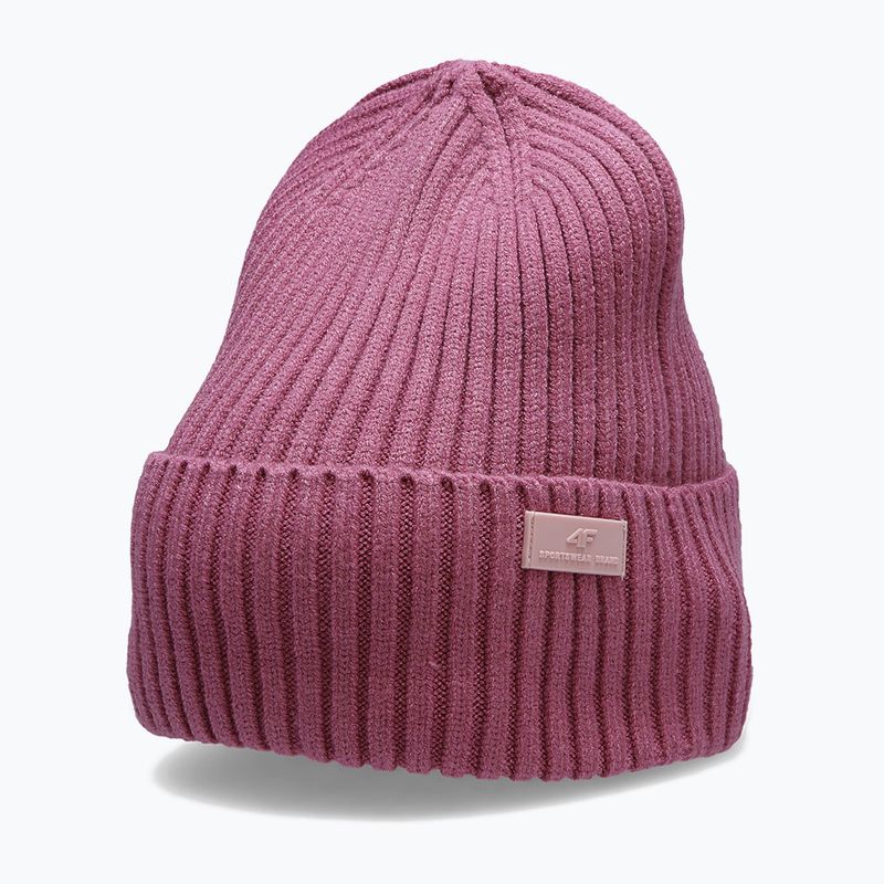 Шапка зимова жіноча 4F CAD004 pink 6