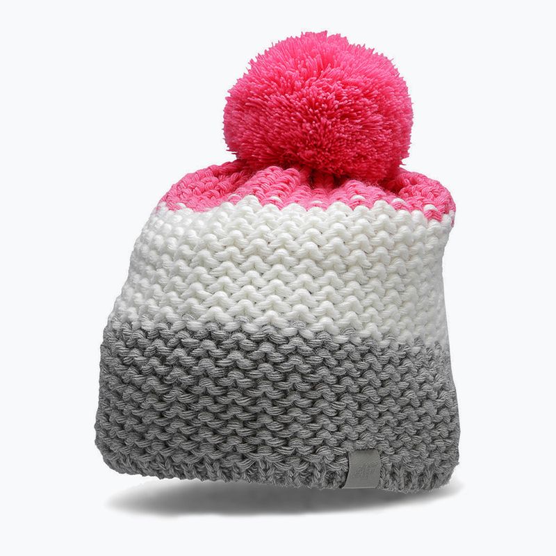 Шапка зимова дитяча 4F JCAD006 hot pink 6
