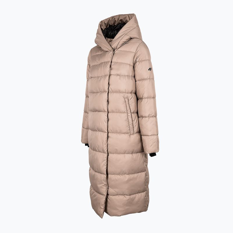Пуховик жіночий 4F KUDP018 beige 11
