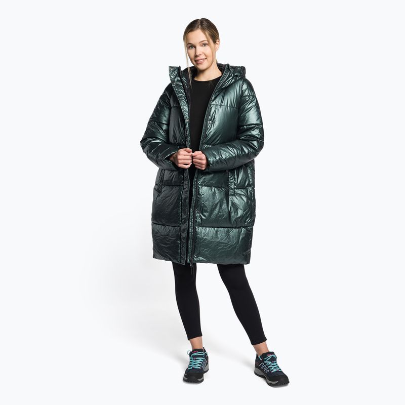 Пуховик жіночий 4F KUDP011 dark green 2