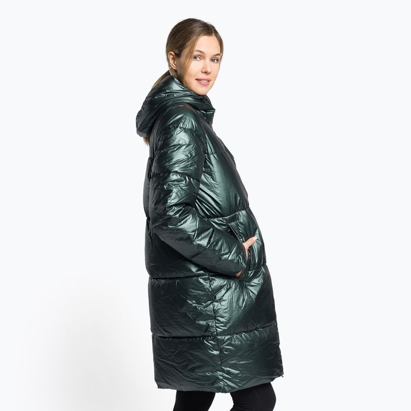 Пуховик жіночий 4F KUDP011 dark green 3