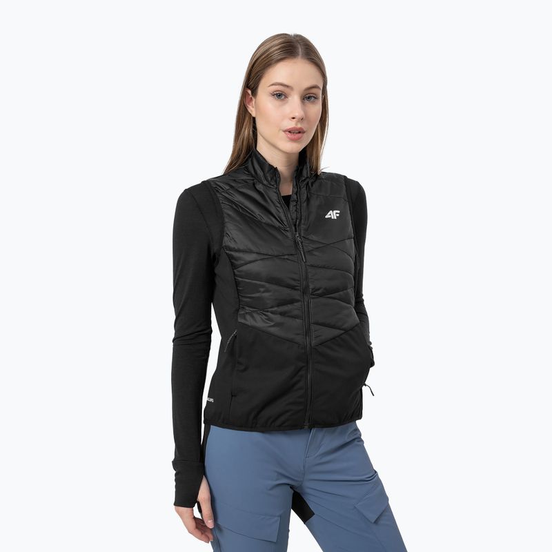 Безрукавка трекінгова жіноча 4F BZD060 deep black