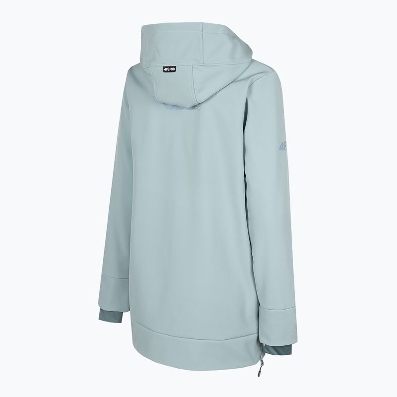 Куртка сноубордична жіноча 4F SFD001F light blue 8