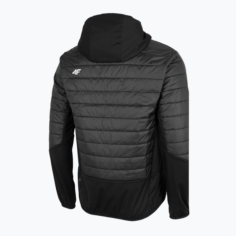 Гібридна куртка чоловіча 4F KUMH060 deep black 4