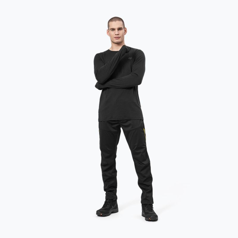 Штани з мембраною чоловічі 4F SPMTR061 deep black 2