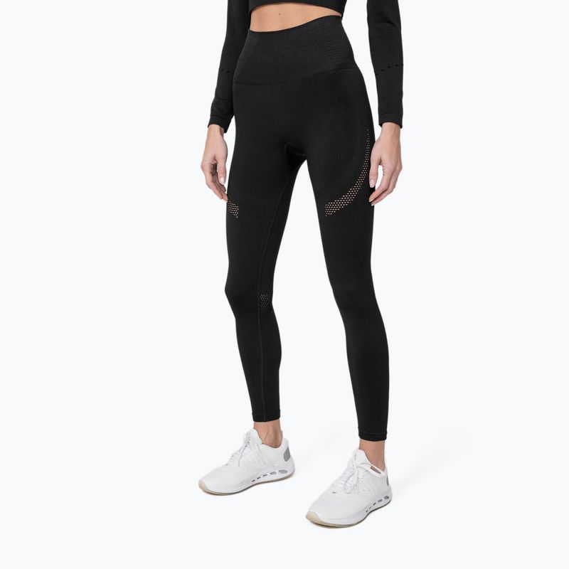 Легінси жіночі 4F SPDF012 deep black