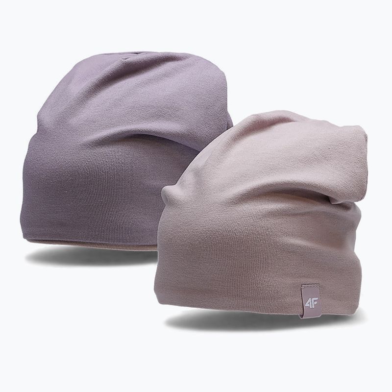 Шапка зимова дитяча 4F JCAD001 light violet 8