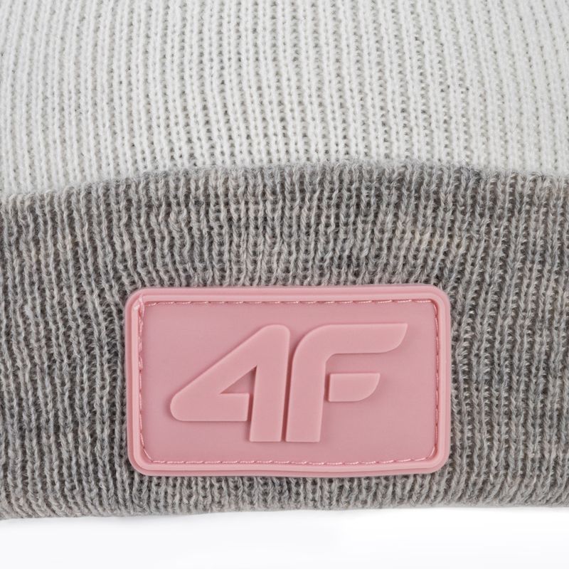 Шапка зимова дитяча 4F JCAD002 light pink 4