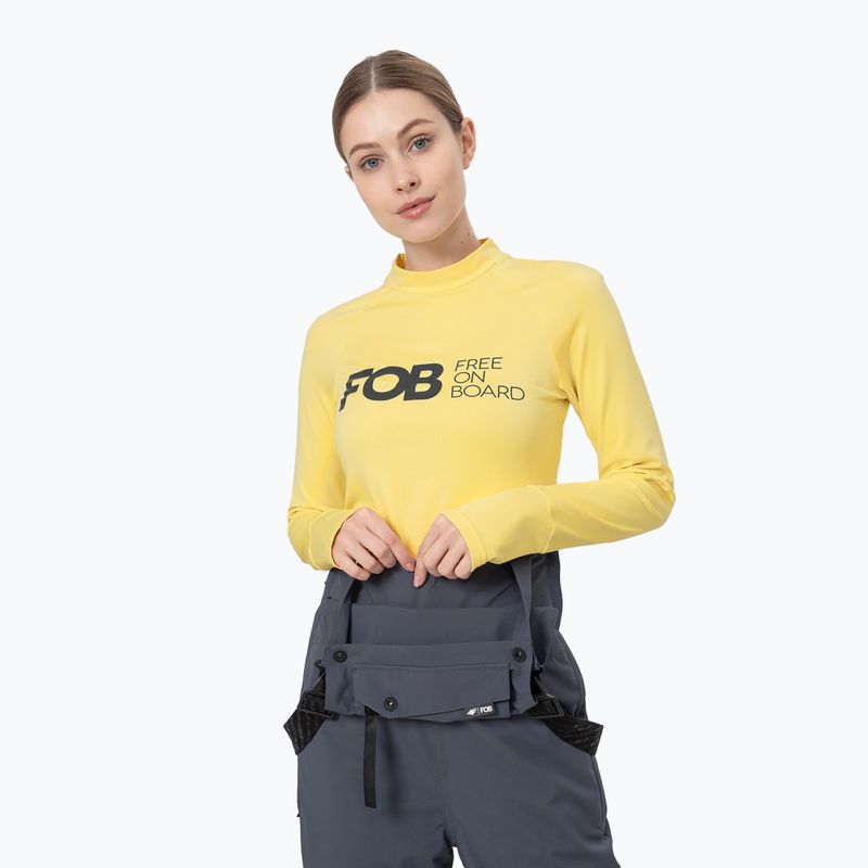 Кофта термоактивна жіноча 4F BIDD030 light lemon