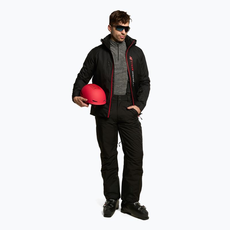 Штани лижні чоловічі 4F SPMN003 deep black 2