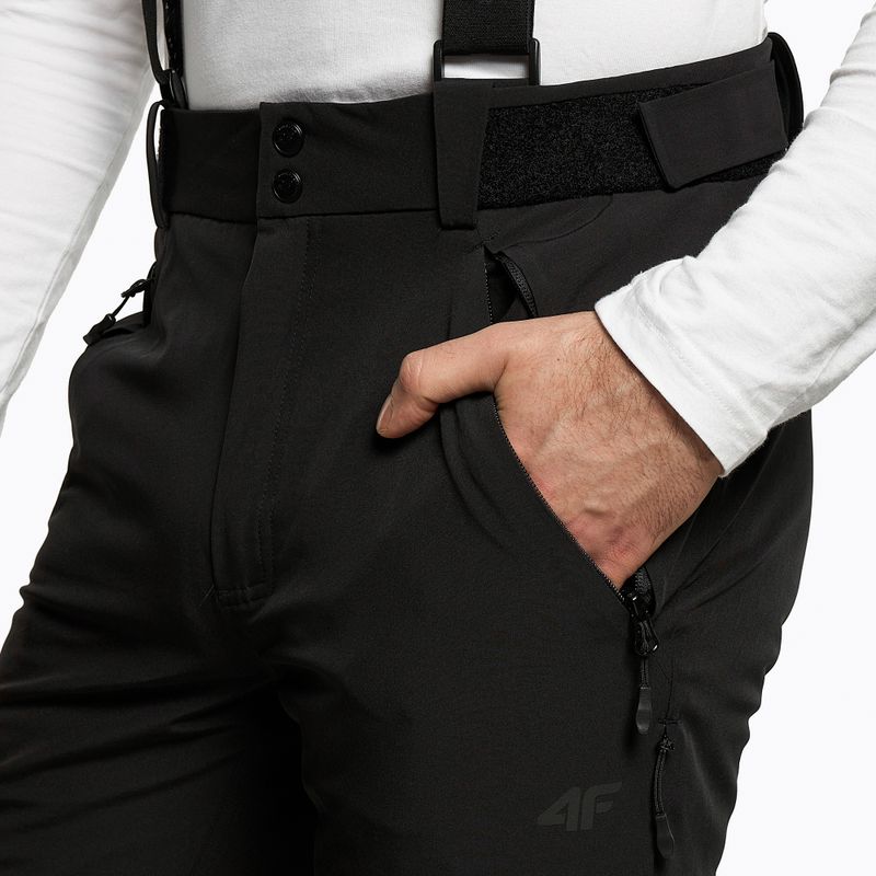 Штани лижні чоловічі 4F SPMN004 deep black 5