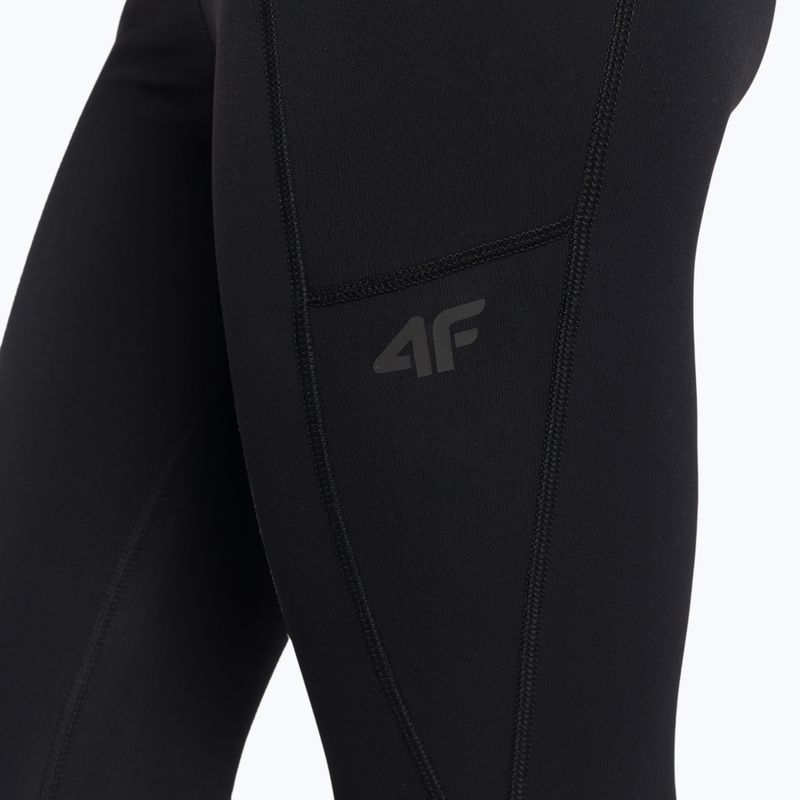 Штани трекінгові жіночі 4F SPDTR060 deep black 7