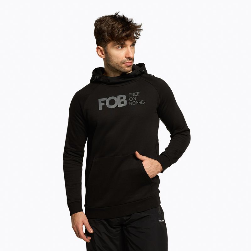 Кофта сноубордична чоловіча 4F BLM021 deep black