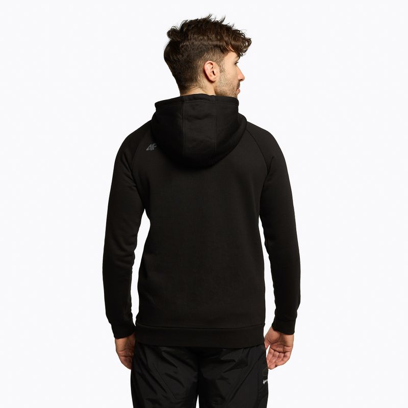 Кофта сноубордична чоловіча 4F BLM021 deep black 3