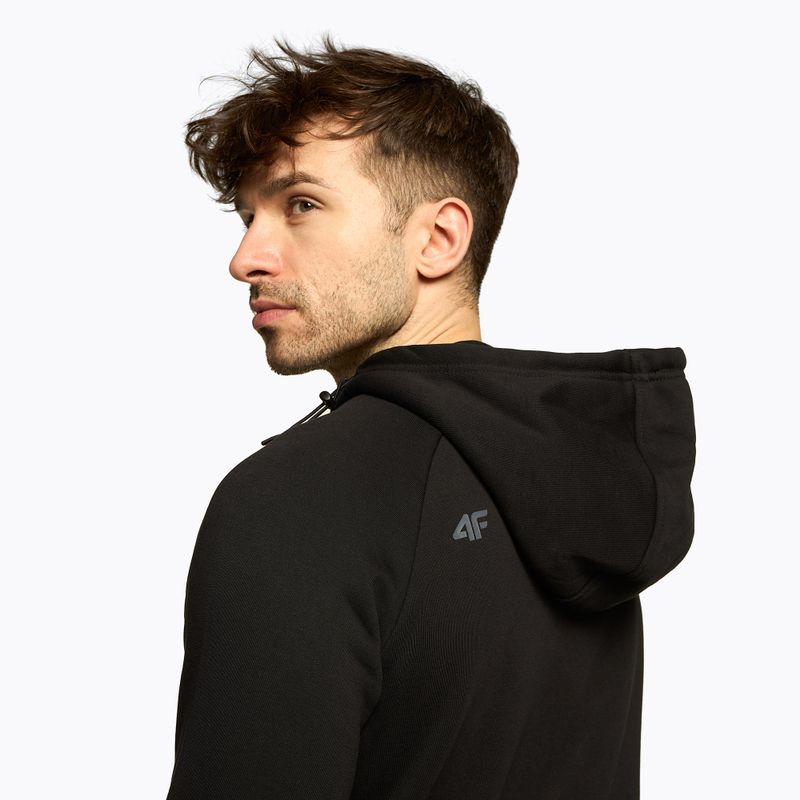 Кофта сноубордична чоловіча 4F BLM021 deep black 5