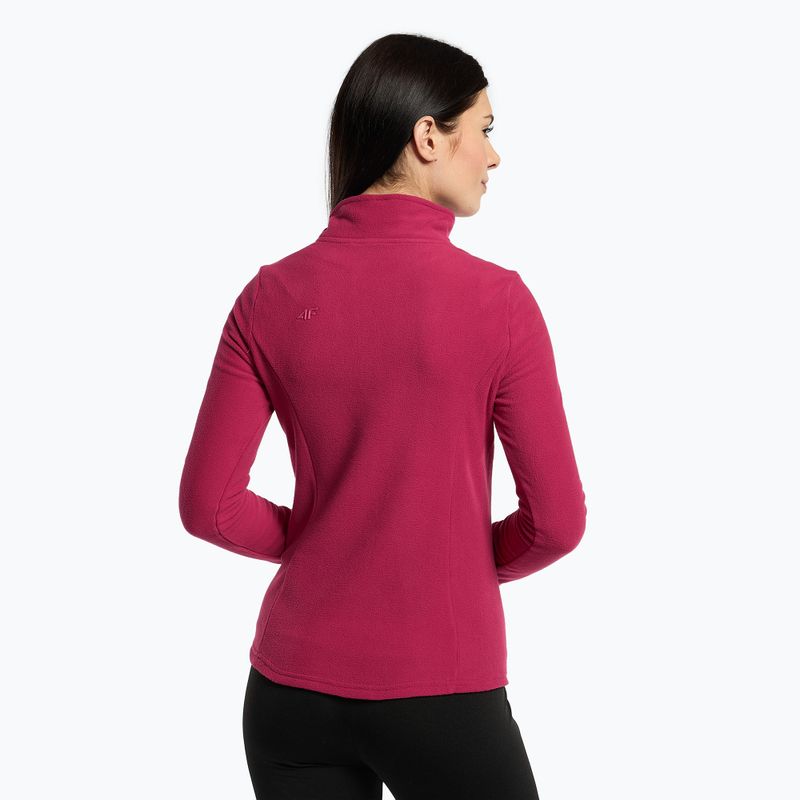 Кофта лижна жіноча 4F BIDP010 hot pink 3