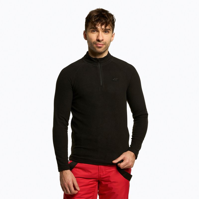 Кофта лижна чоловіча 4F BIMP010 deep black
