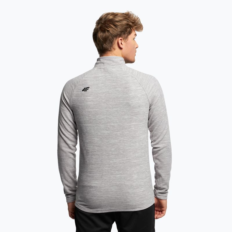 Кофта лижна чоловіча 4F BIMP010 cold light grey melange 4
