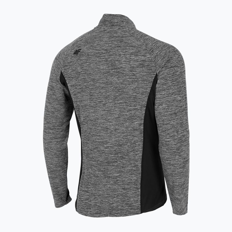 Кофта лижна чоловіча 4F BIMP011 middle grey melange 6
