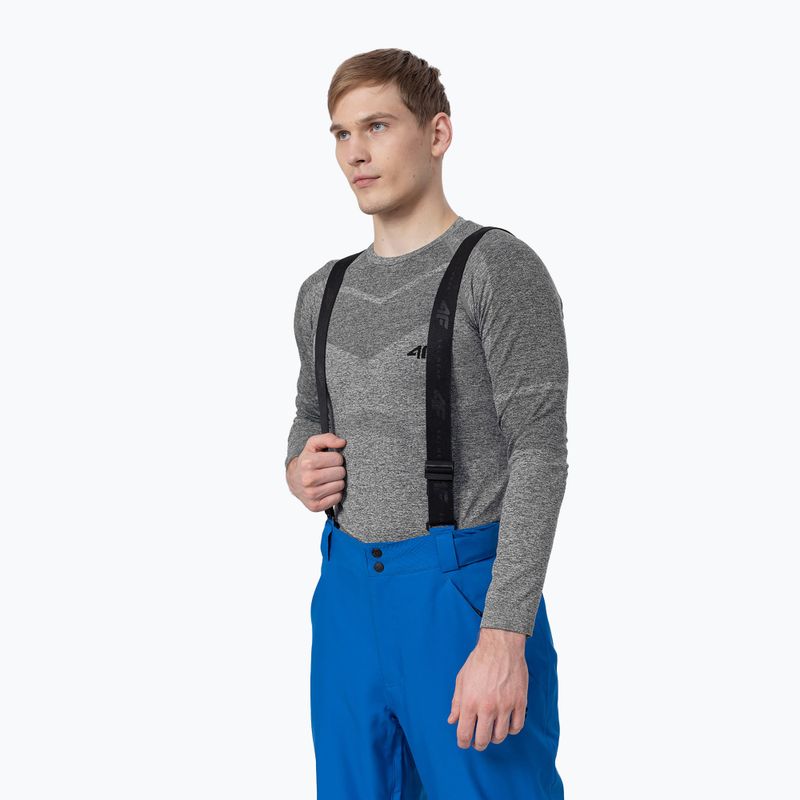 Термокофта чоловіча 4F BIMB030G cold light grey melange