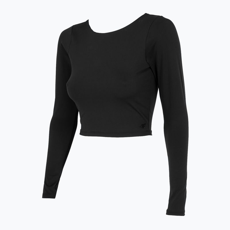 Топ для йоги жіночий 4F TSDL019 LS deep black 3