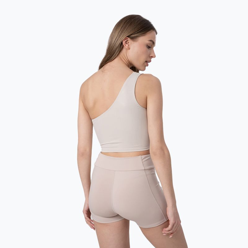 Топ для йоги жіночий 4F TSD033 beige 2