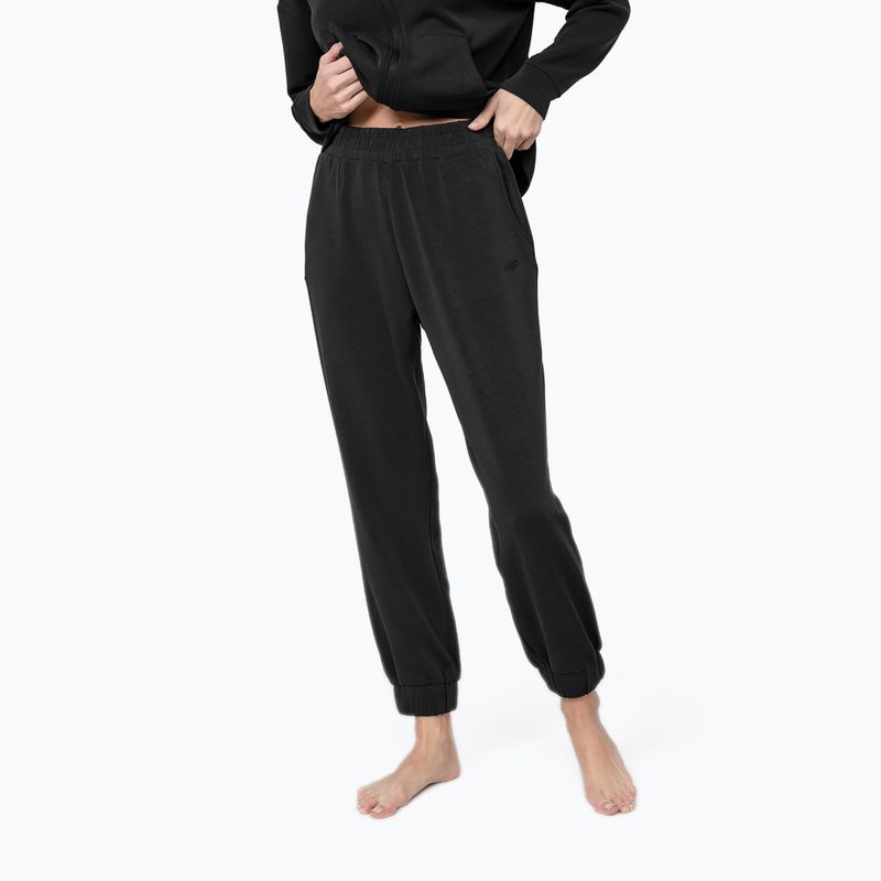 Штани для йоги жіночі 4F SPDD022 deep black