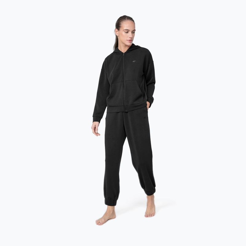 Штани для йоги жіночі 4F SPDD022 deep black 2