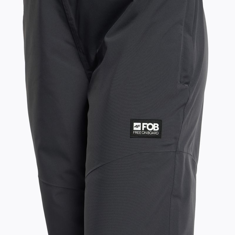 Штани сноубордичні жіночі 4F SPDS002 dark/grey 7