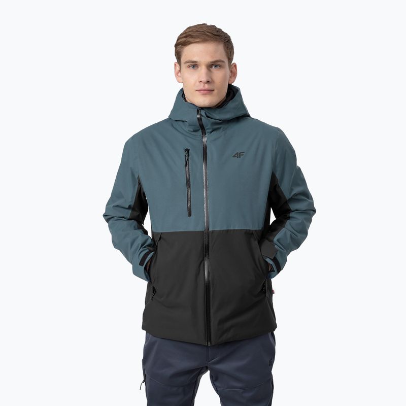 Куртка дощовик чоловіча 4F KUM060 teal